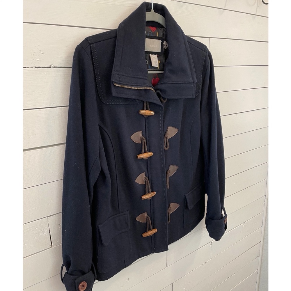 Delia’s Navy Blue Wool Coat